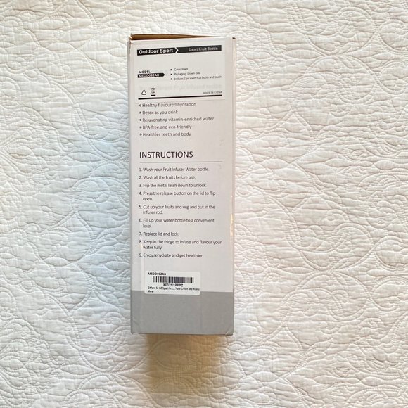 OMORC water bottle fruit infuser 32oz - Picture 5 of 6